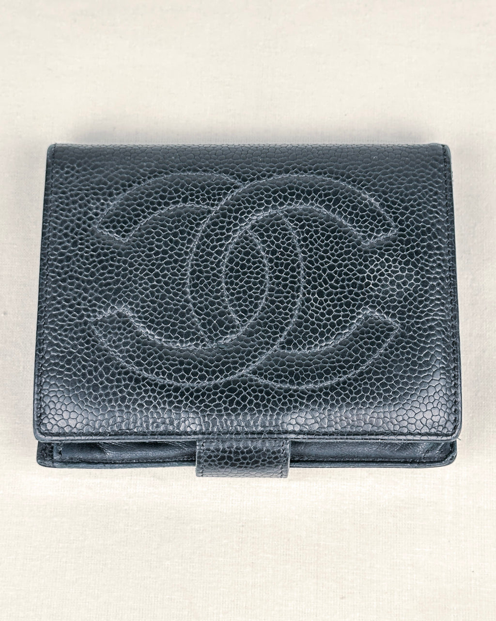 Chanel CC Black Caviar Wallet