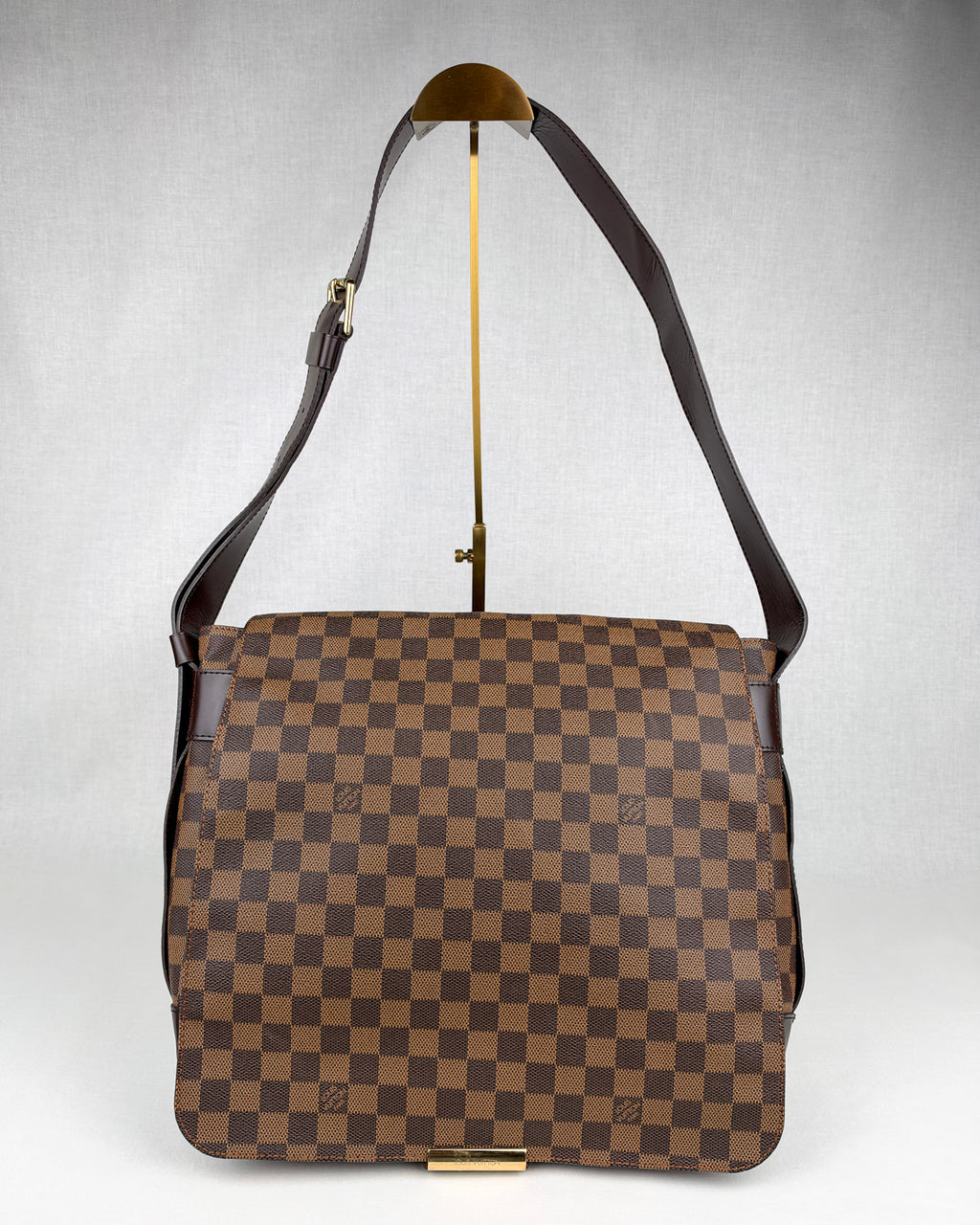 Louis Vuitton Bastille Damier Ebene Canvas Messenger Bag