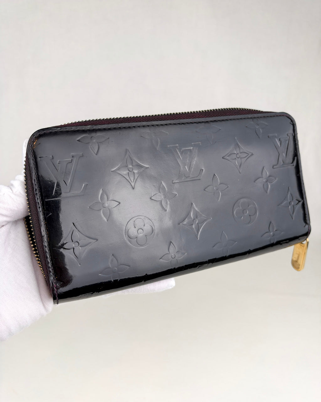 Louis Vuitton Monogram Vernis Zippy Wallet – Amarante