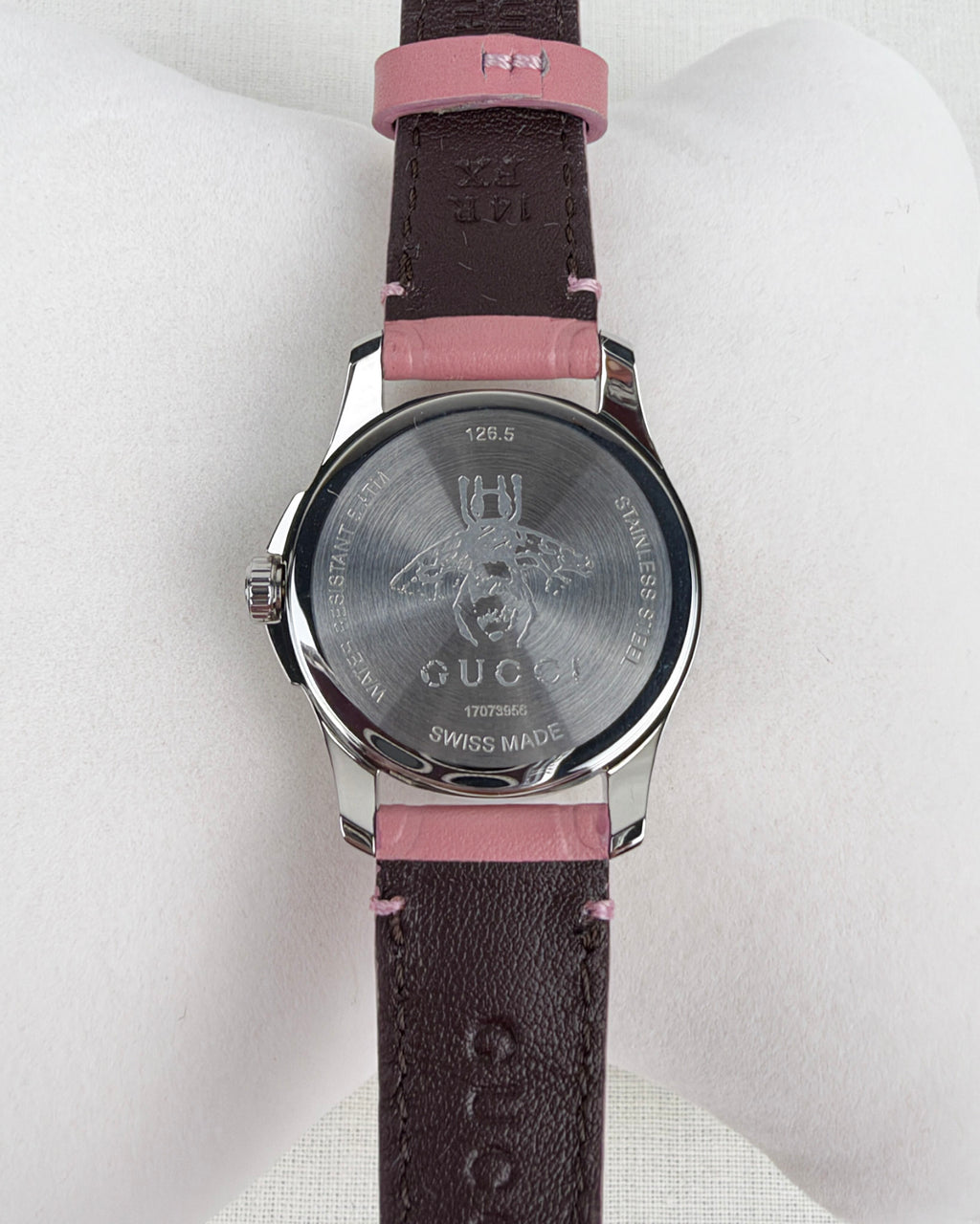 Gucci G-Timeless YA126578 Quartz Watch – Pink Dial