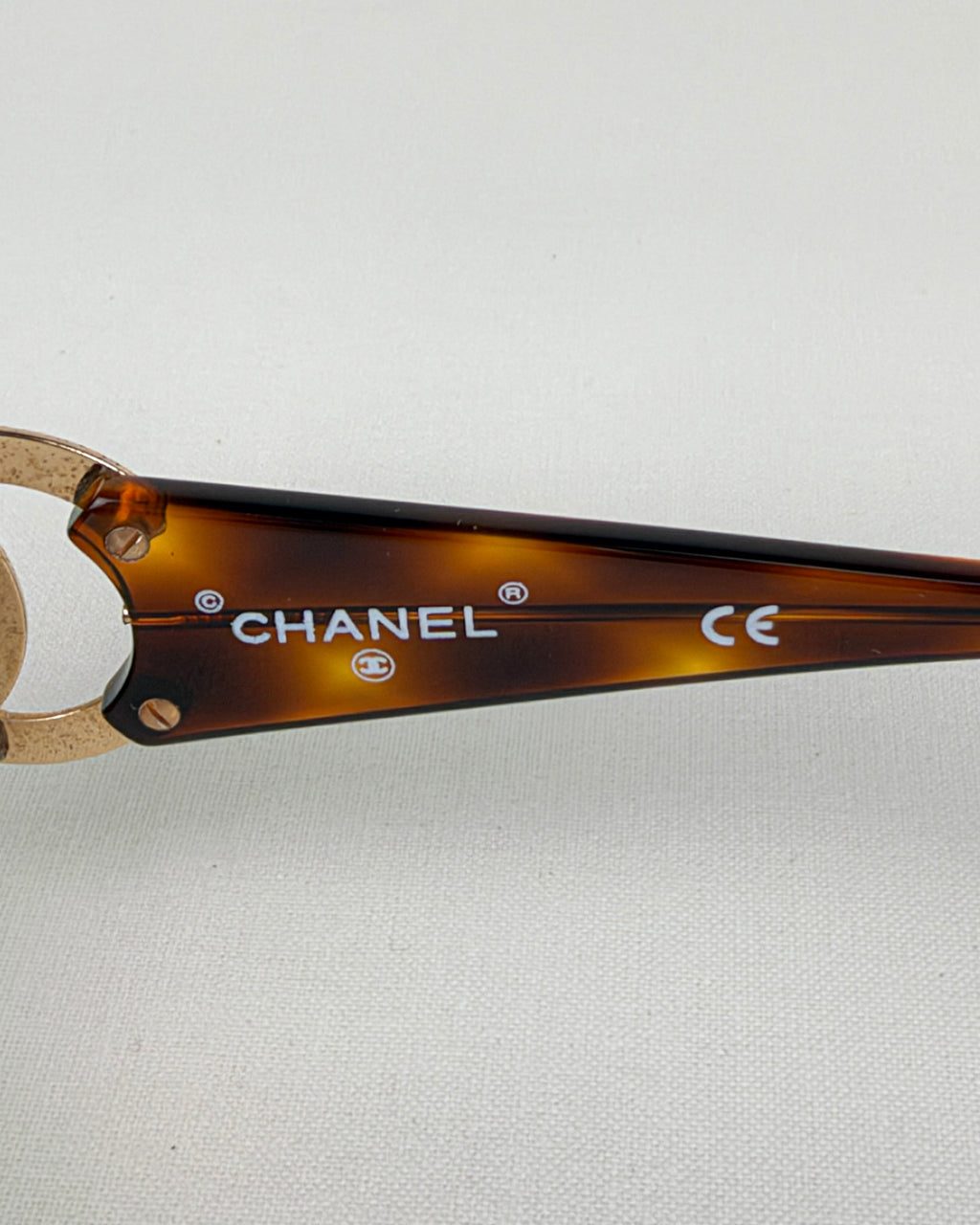 Chanel CC Tortoiseshell Sunglasses – Brown