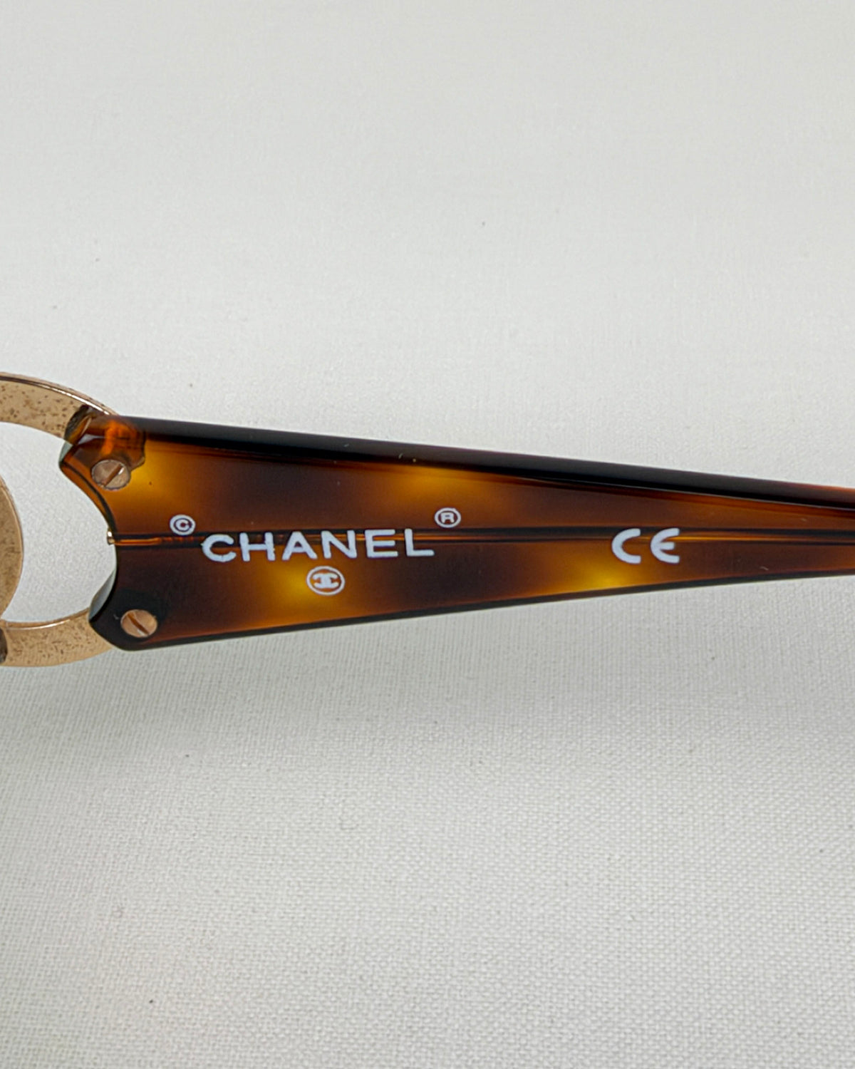 Chanel CC Tortoiseshell Sunglasses – Brown
