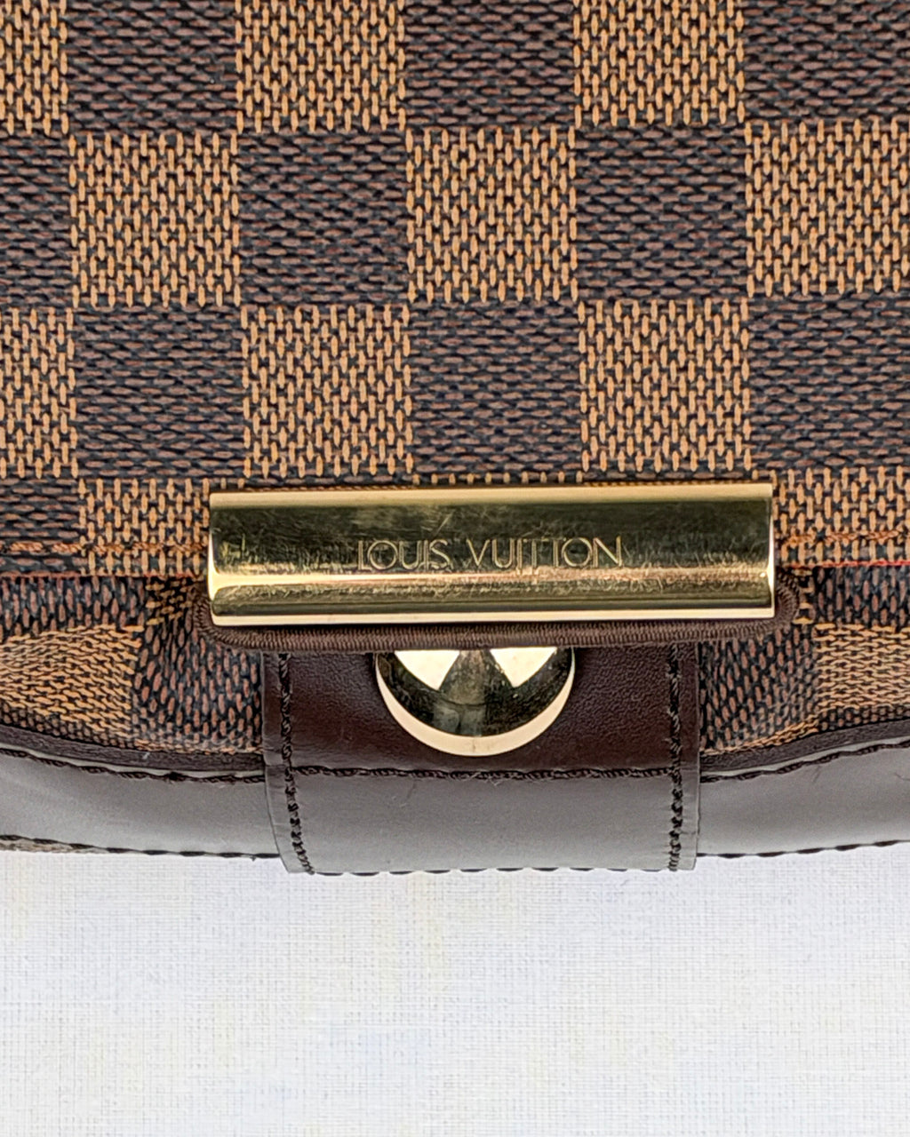 Louis Vuitton Bastille Damier Ebene Canvas Messenger Bag
