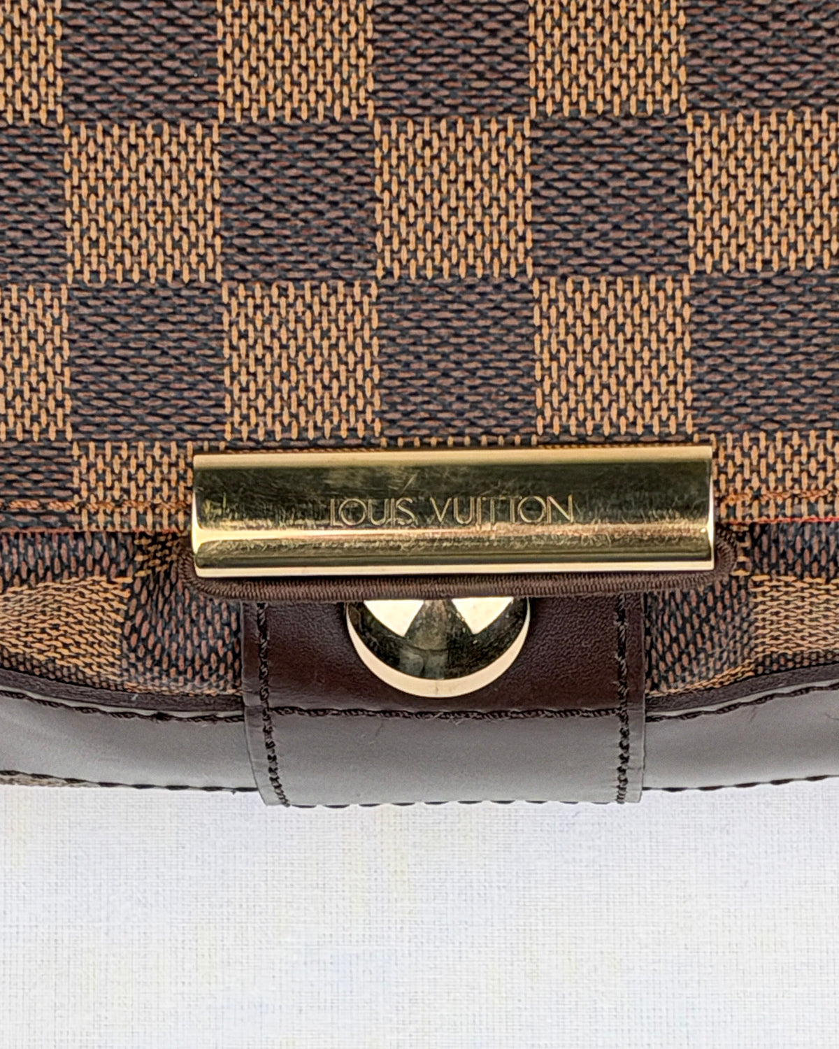 Louis Vuitton Bastille Damier Ebene Canvas Messenger Bag