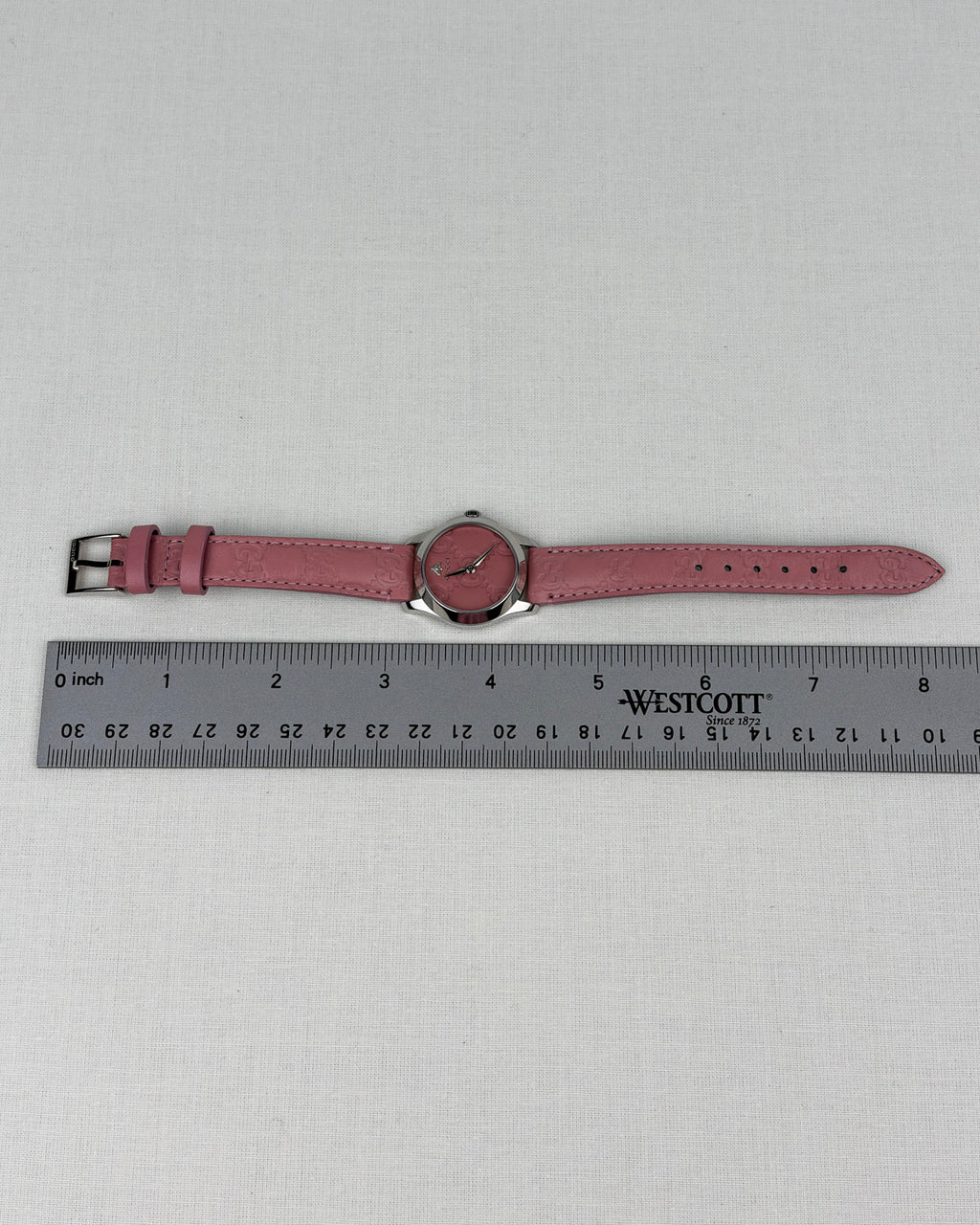 Gucci G-Timeless YA126578 Quartz Watch – Pink Dial