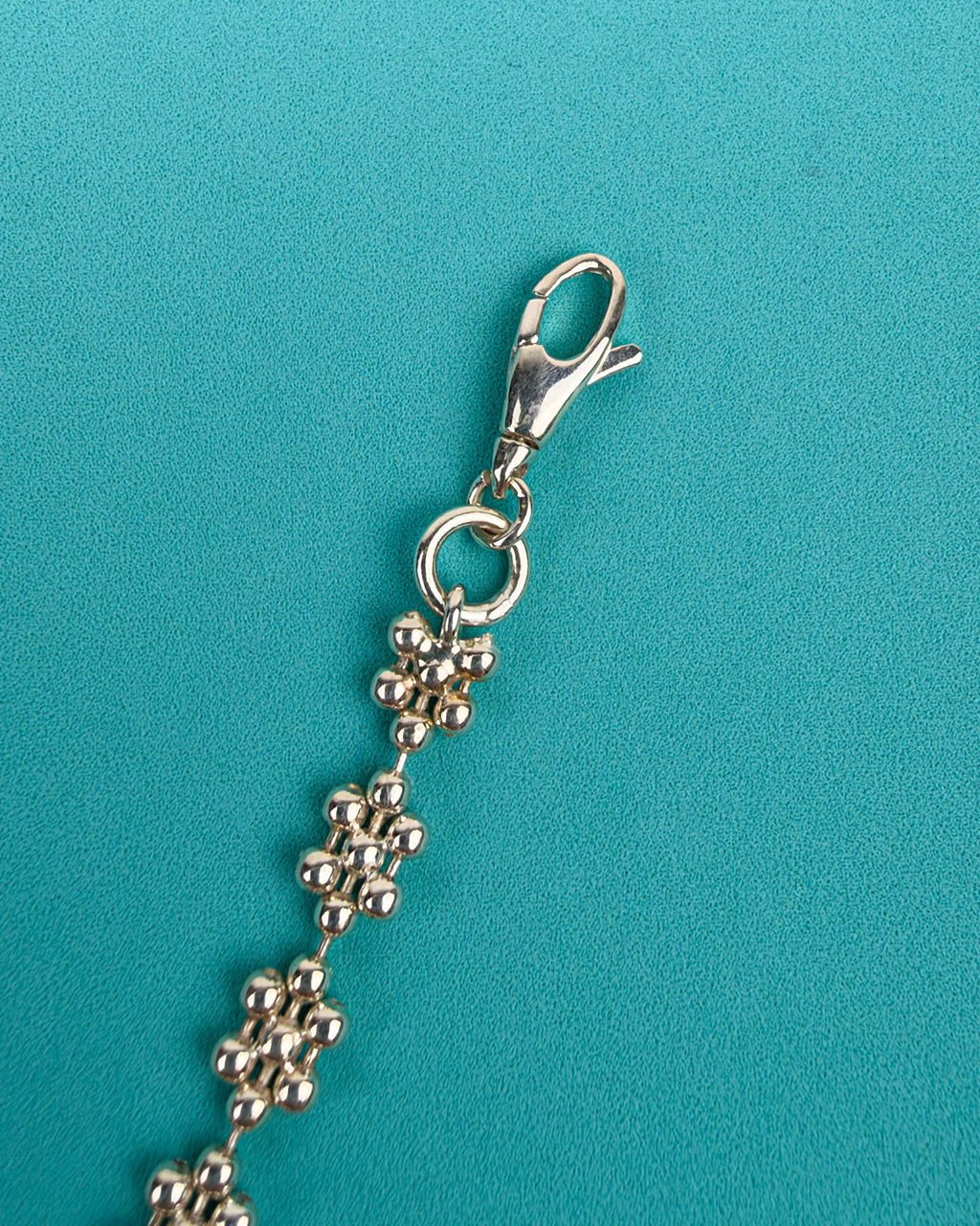 Gucci Interlocking G Flower Sterling Silver Bracelet