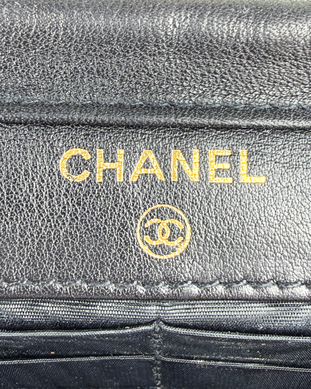 Chanel Vintage Series 3 Wallet on Chain Lambskin Bag – Black