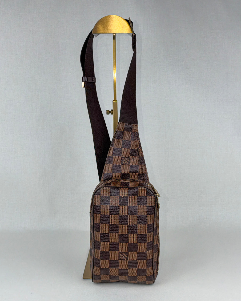 Louis Vuitton Geronimos Damier Ebene Canvas Sling Bag