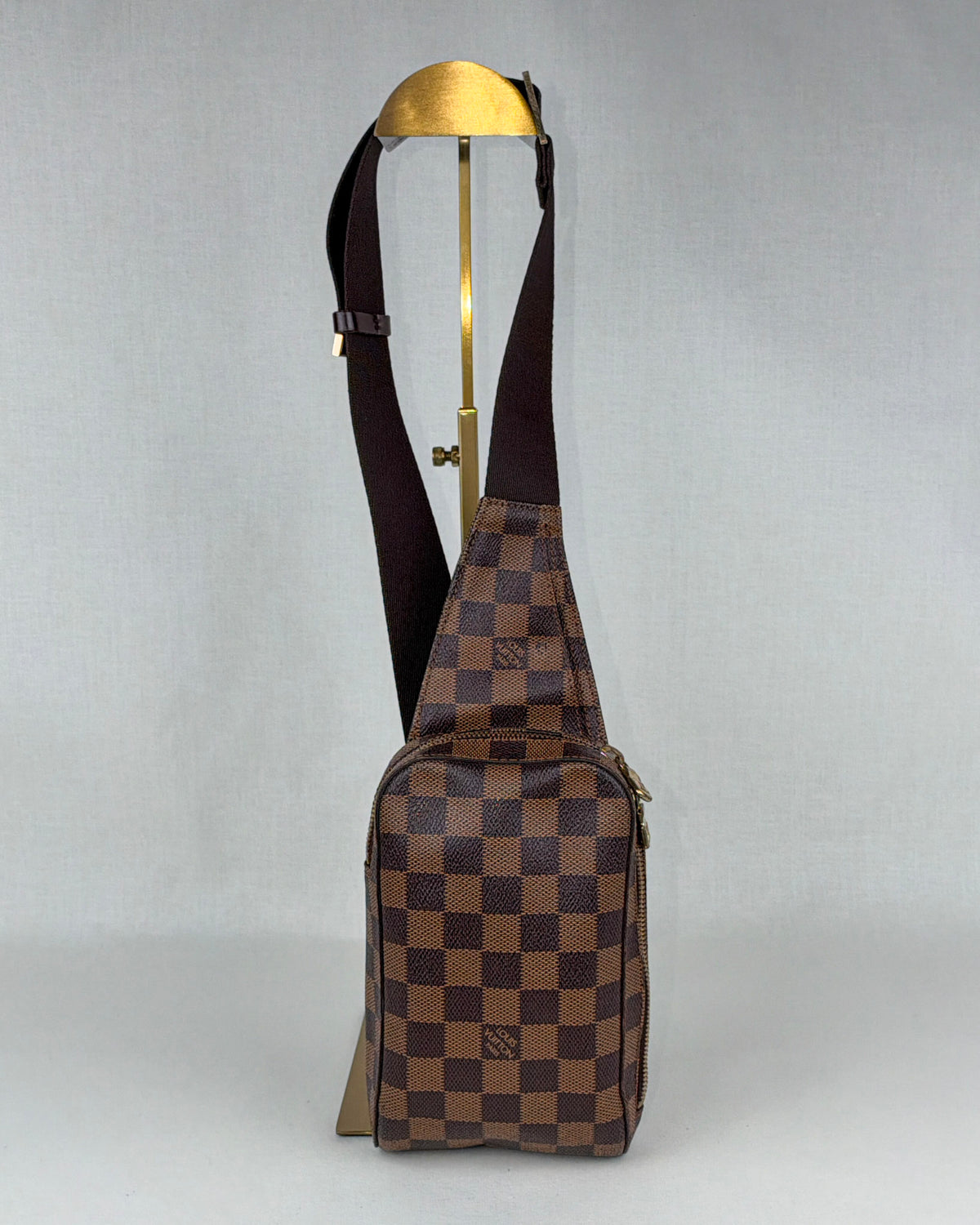 Louis Vuitton Geronimos Damier Ebene Canvas Sling Bag