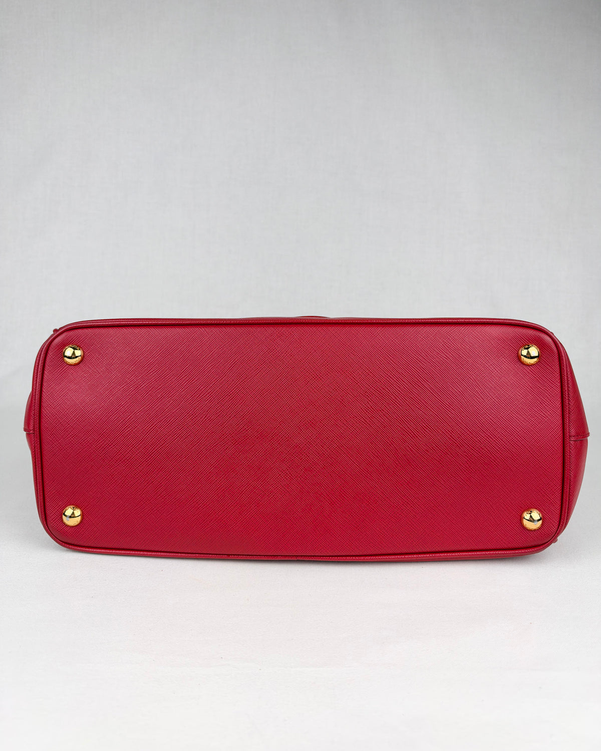 Prada Medium Double Galleria Saffiano Bag – Fuoco Red