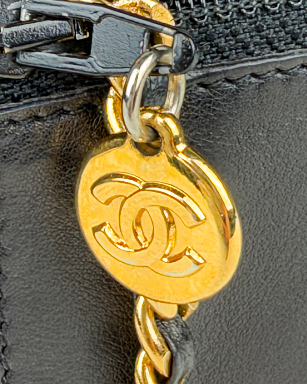 Chanel Vintage Series 3 Wallet on Chain Lambskin Bag – Black