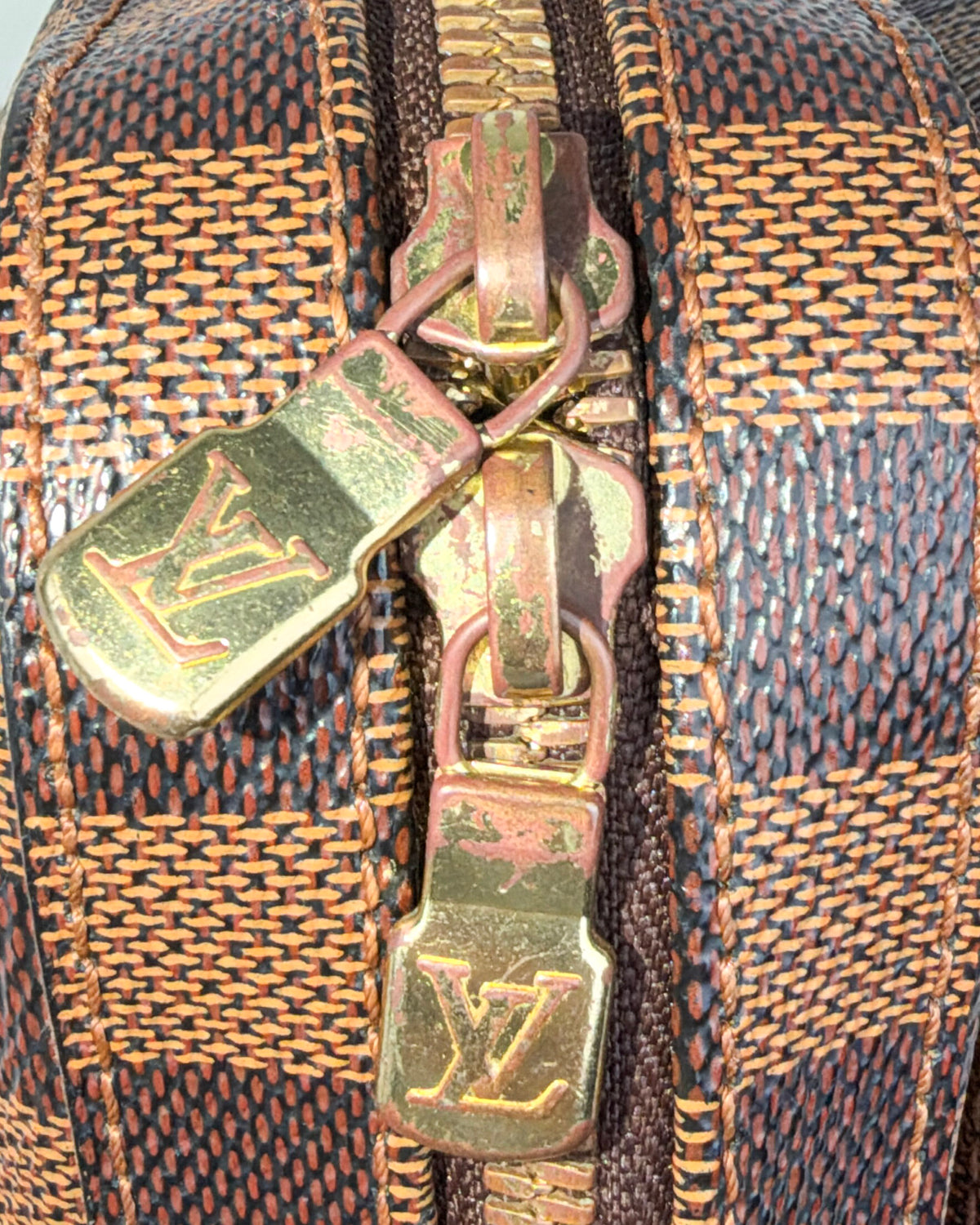 Louis Vuitton Geronimos Damier Ebene Canvas Sling Bag