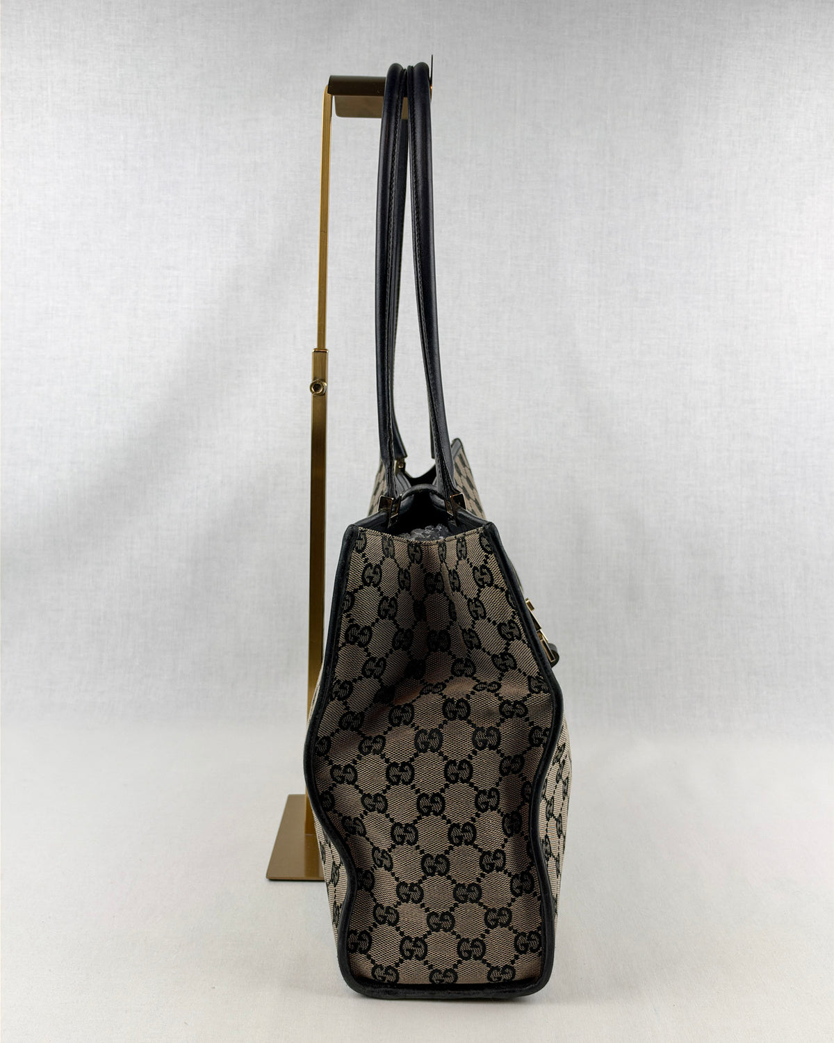 Gucci Jackie GG Canvas Handbag – Black