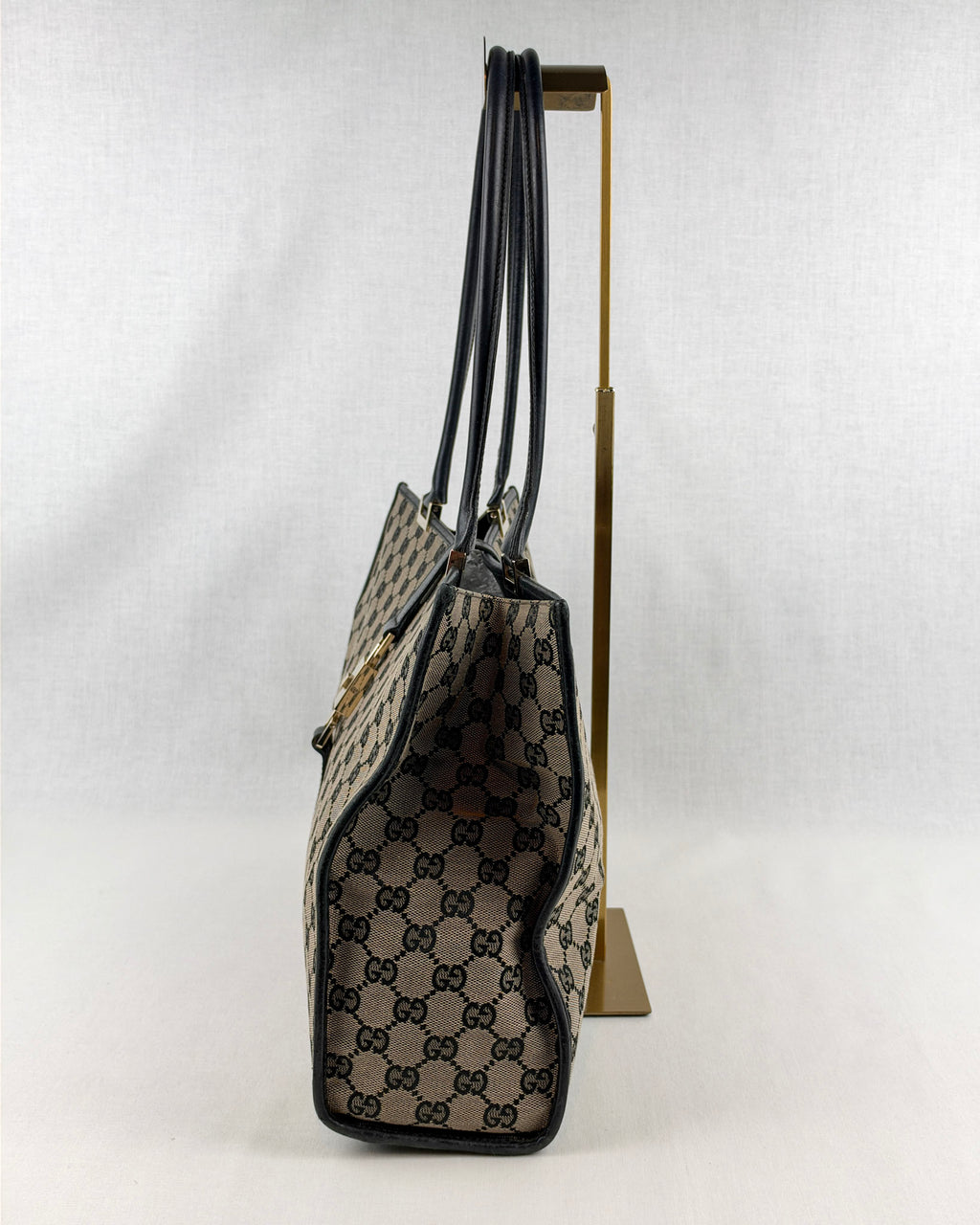 Gucci Jackie GG Canvas Handbag – Black