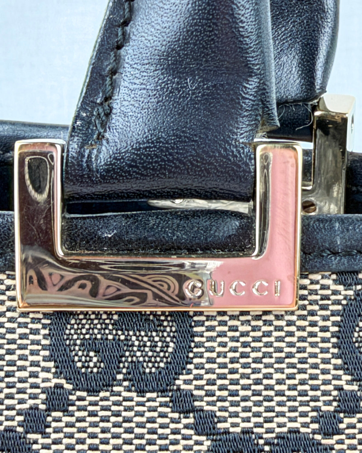 Gucci Jackie GG Canvas Handbag – Black