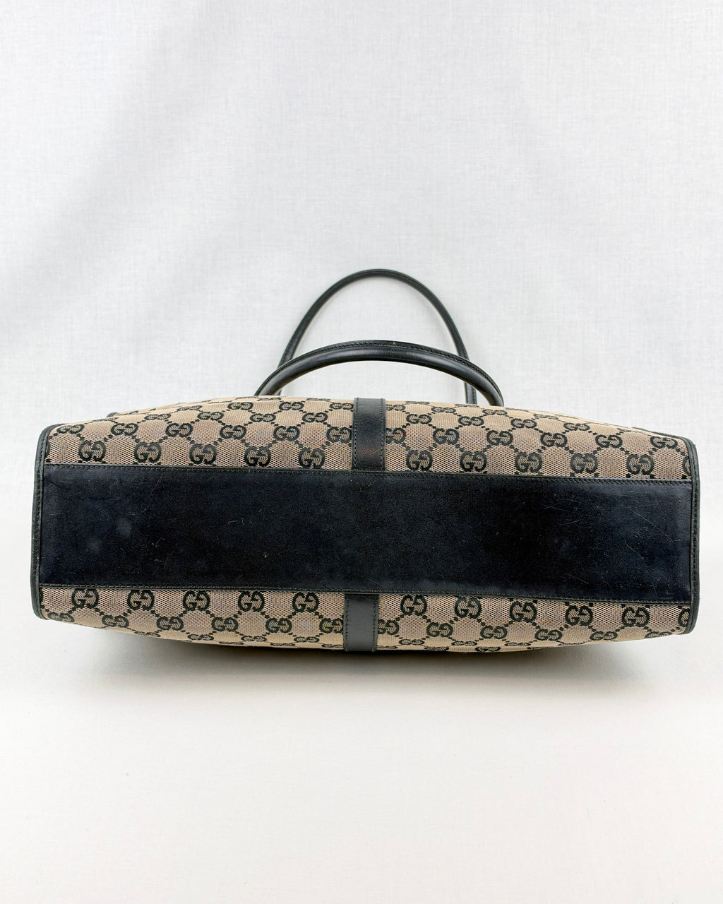 Gucci Jackie GG Canvas Handbag – Black