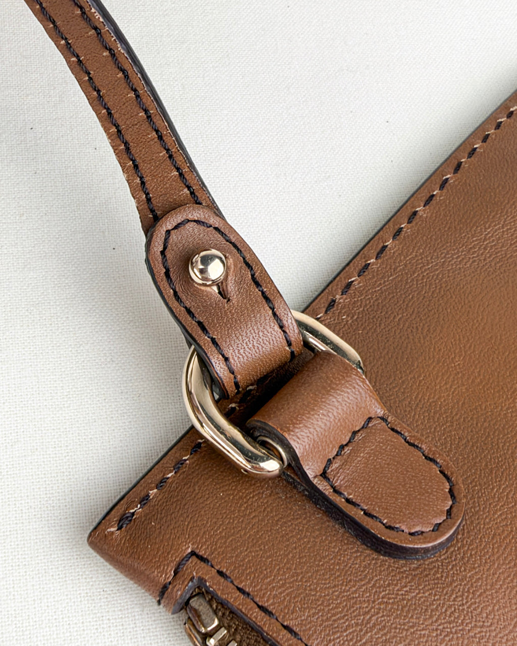 Gucci GG Canvas Craft Large Tote Bag – Brown