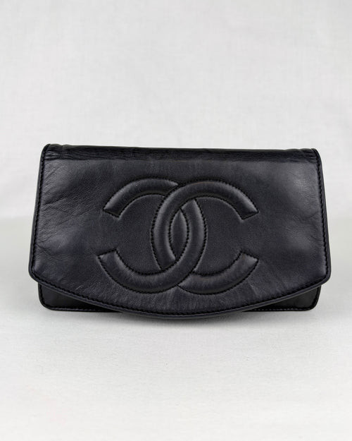 Chanel Vintage Series 3 Wallet on Chain Lambskin Bag – Black