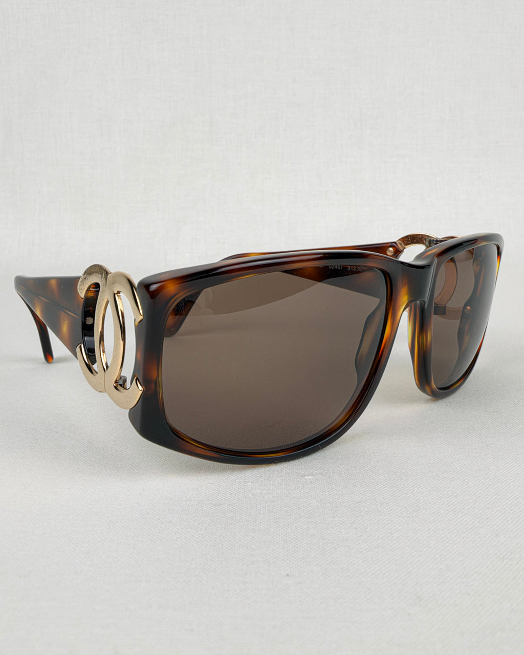 Chanel CC Tortoiseshell Sunglasses – Brown