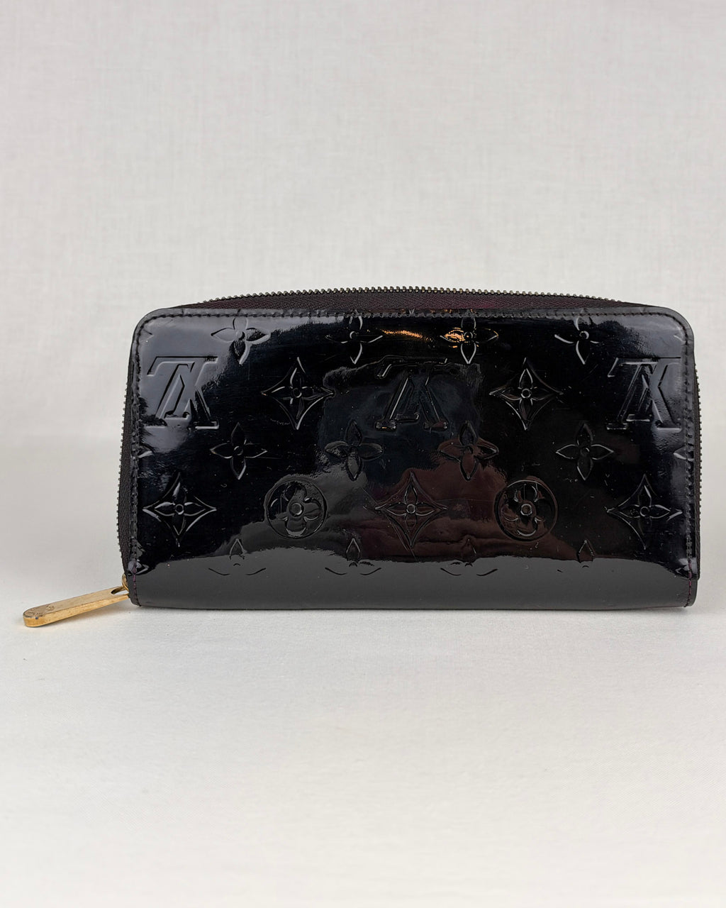 Louis Vuitton Monogram Vernis Zippy Wallet – Amarante
