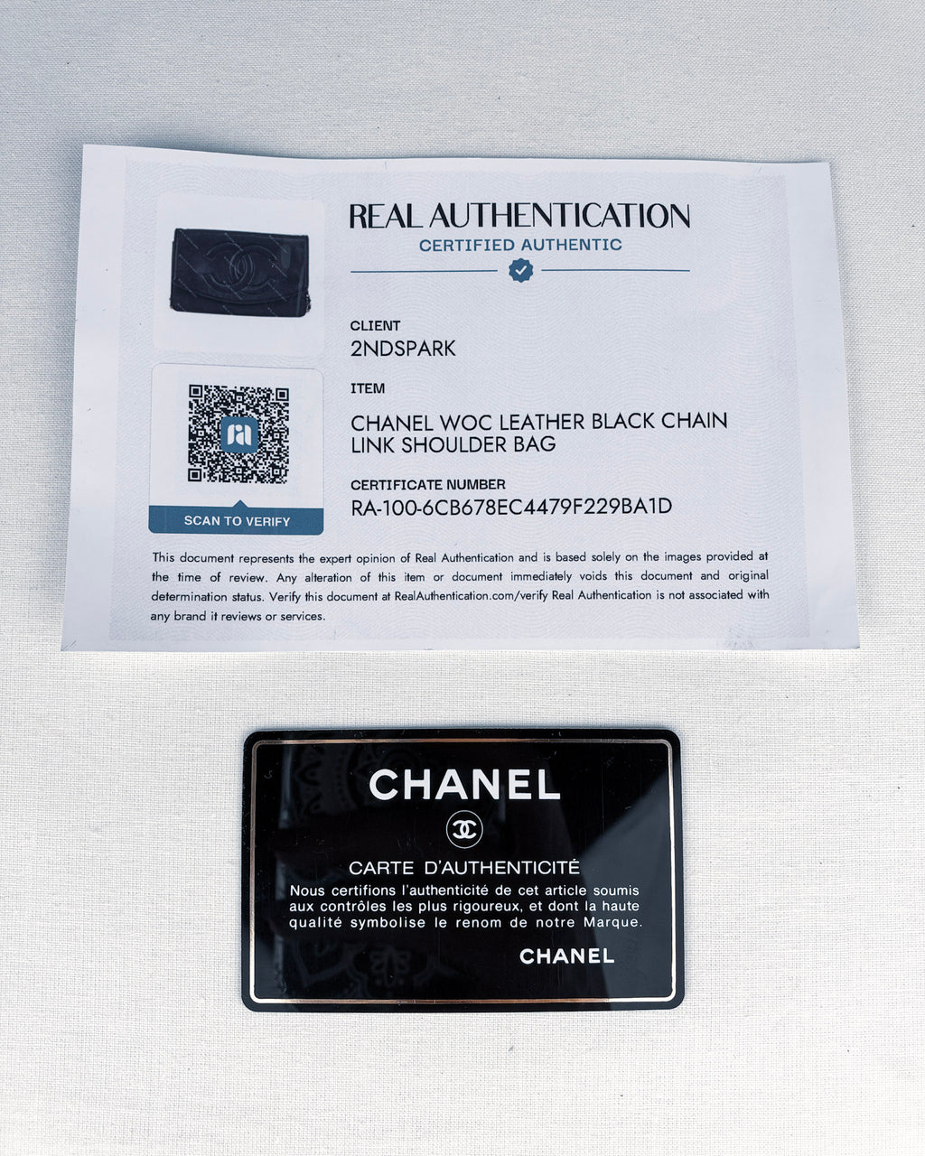 Chanel Vintage Series 3 Wallet on Chain Lambskin Bag – Black