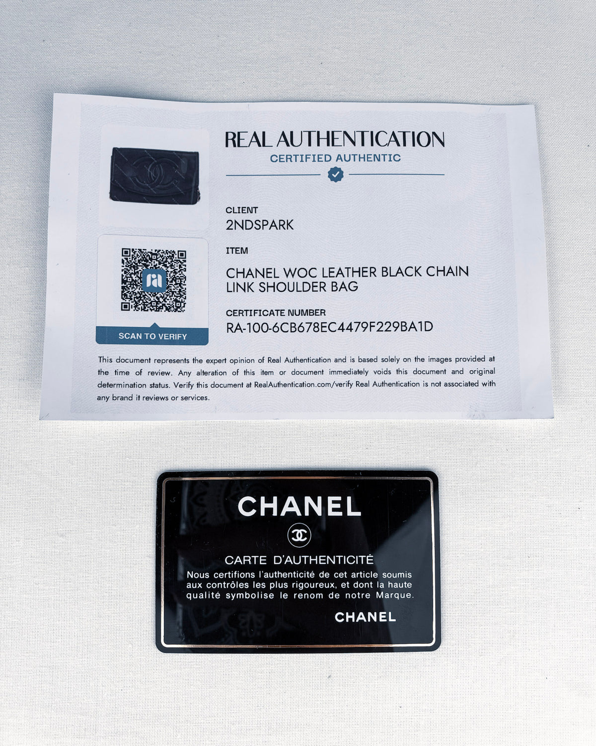 Chanel Vintage Series 3 Wallet on Chain Lambskin Bag – Black