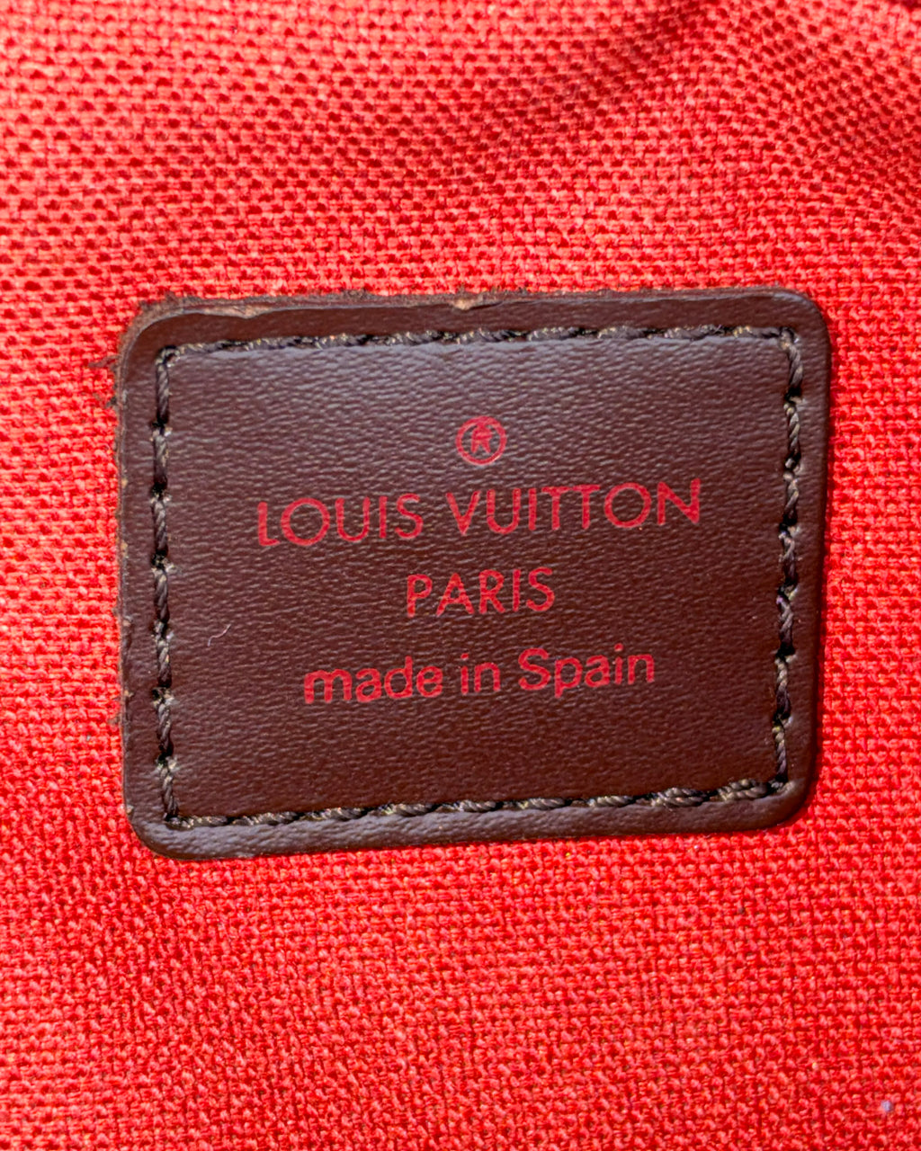 Louis Vuitton Geronimos Damier Ebene Canvas Sling Bag