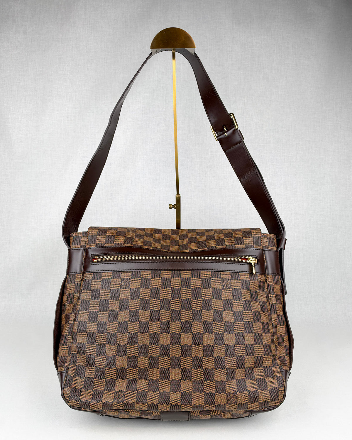Louis Vuitton Bastille Damier Ebene Canvas Messenger Bag