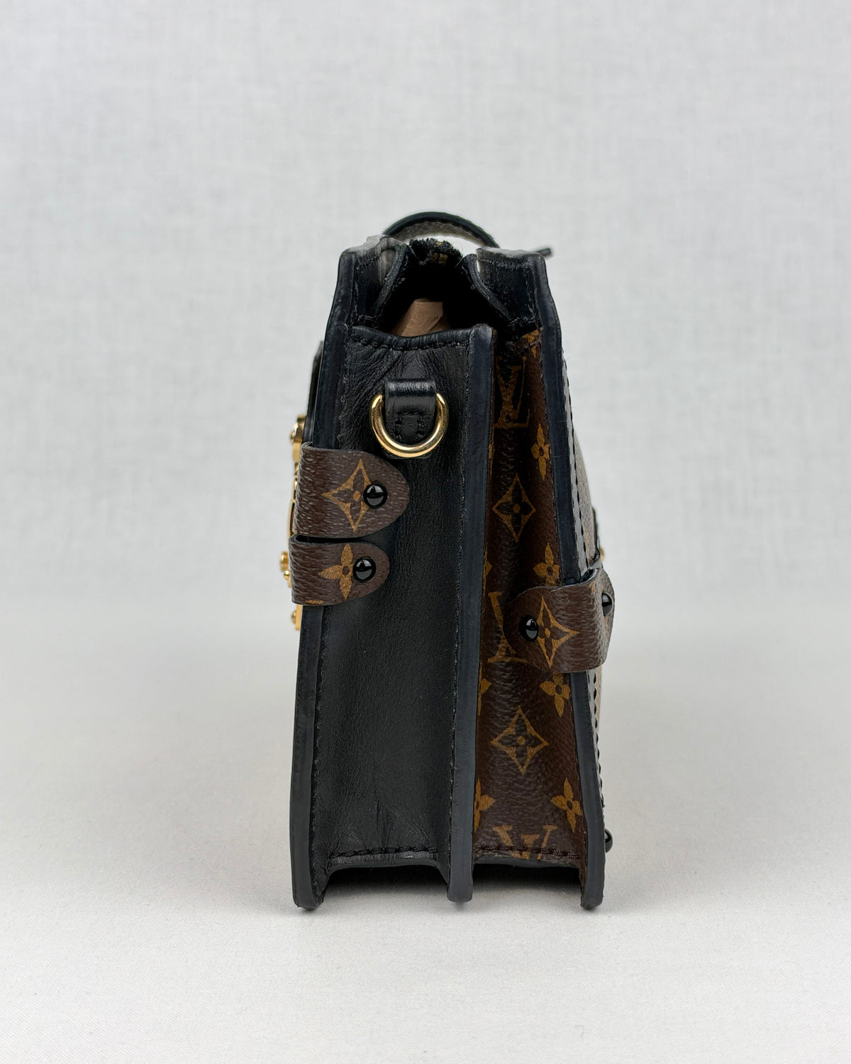 Louis Vuitton Trunk Clutch Reverse Monogram Canvas Crossbody Bag