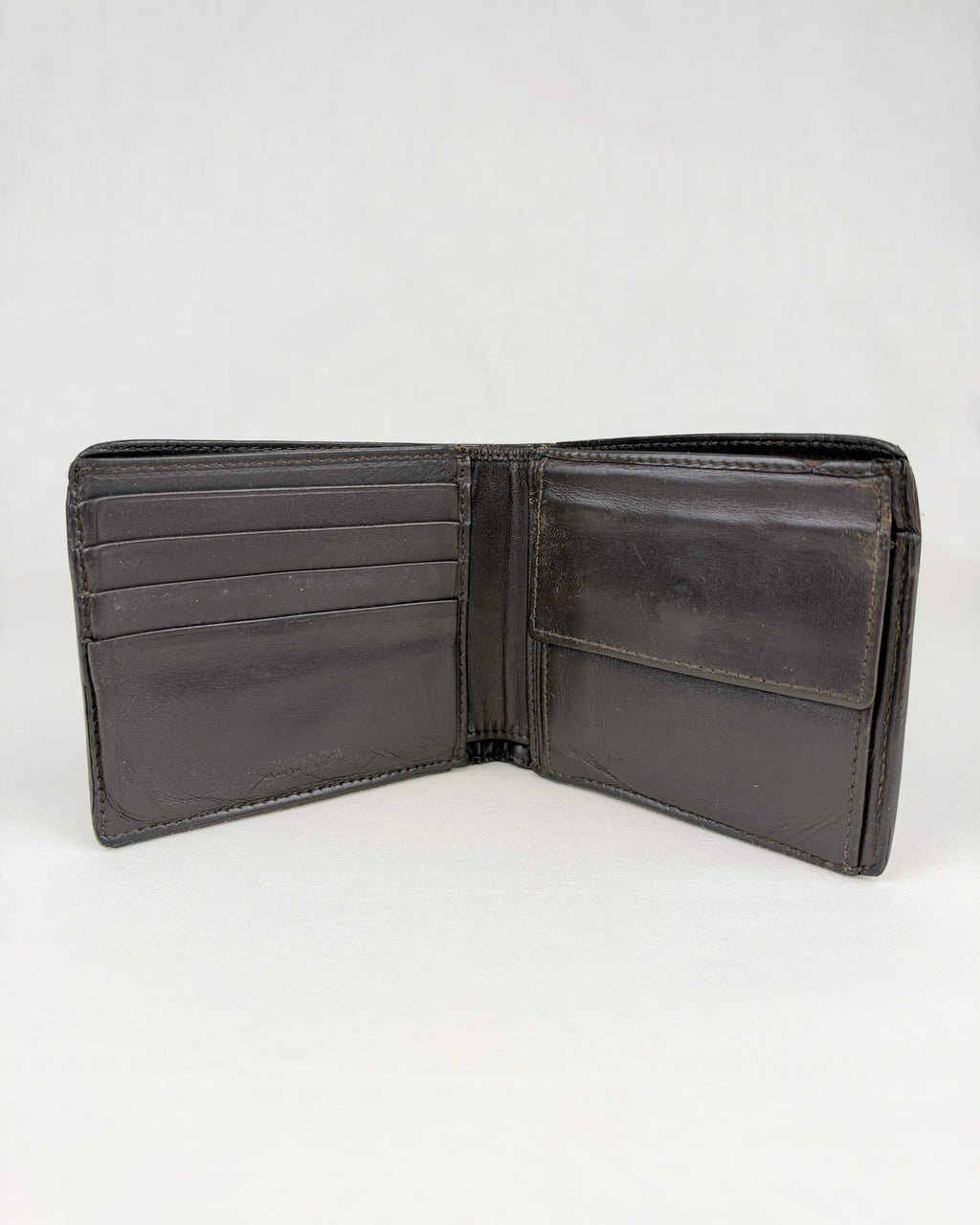 Bottega Veneta Intrecciato Bifold Black Leather Wallet