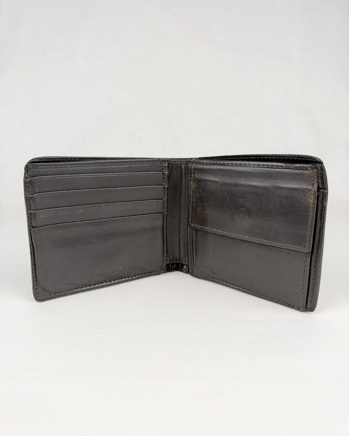 Bottega Veneta Intrecciato Bifold Black Leather Wallet