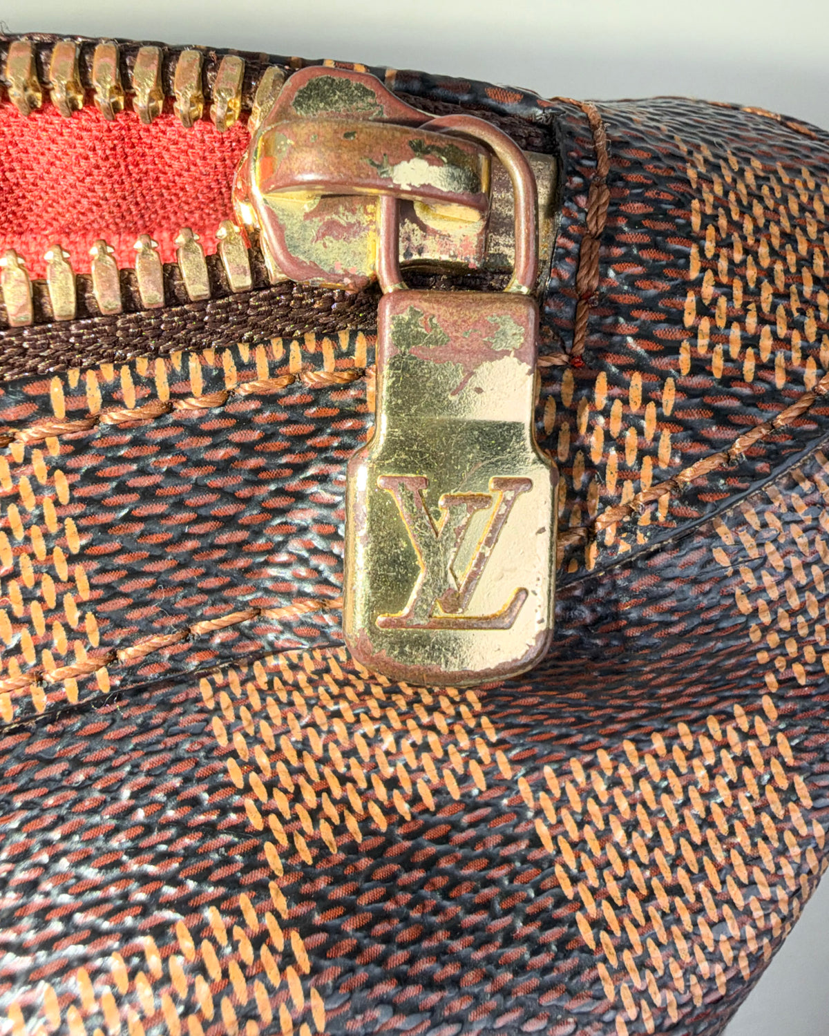 Louis Vuitton Geronimos Damier Ebene Canvas Sling Bag