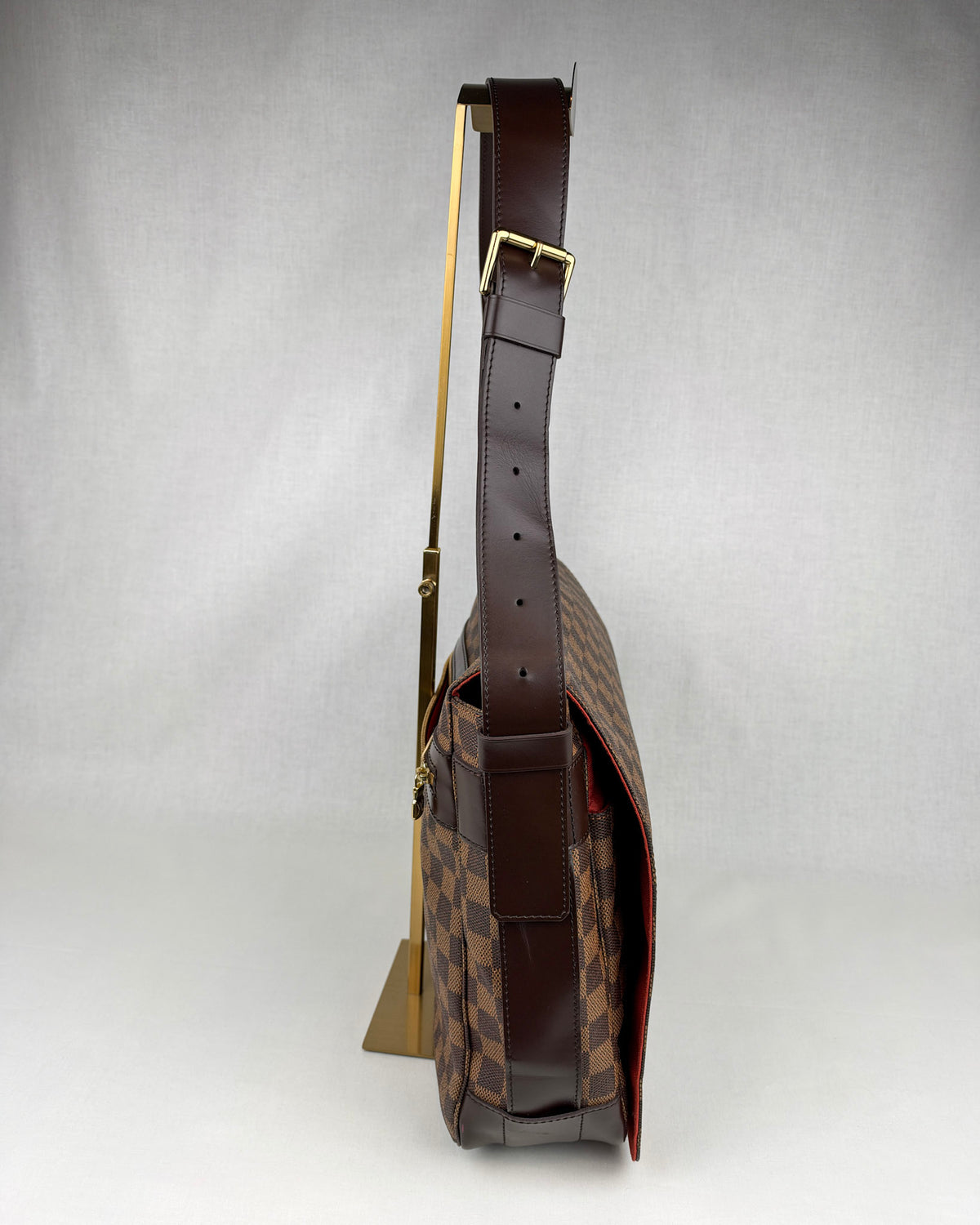 Louis Vuitton Bastille Damier Ebene Canvas Messenger Bag