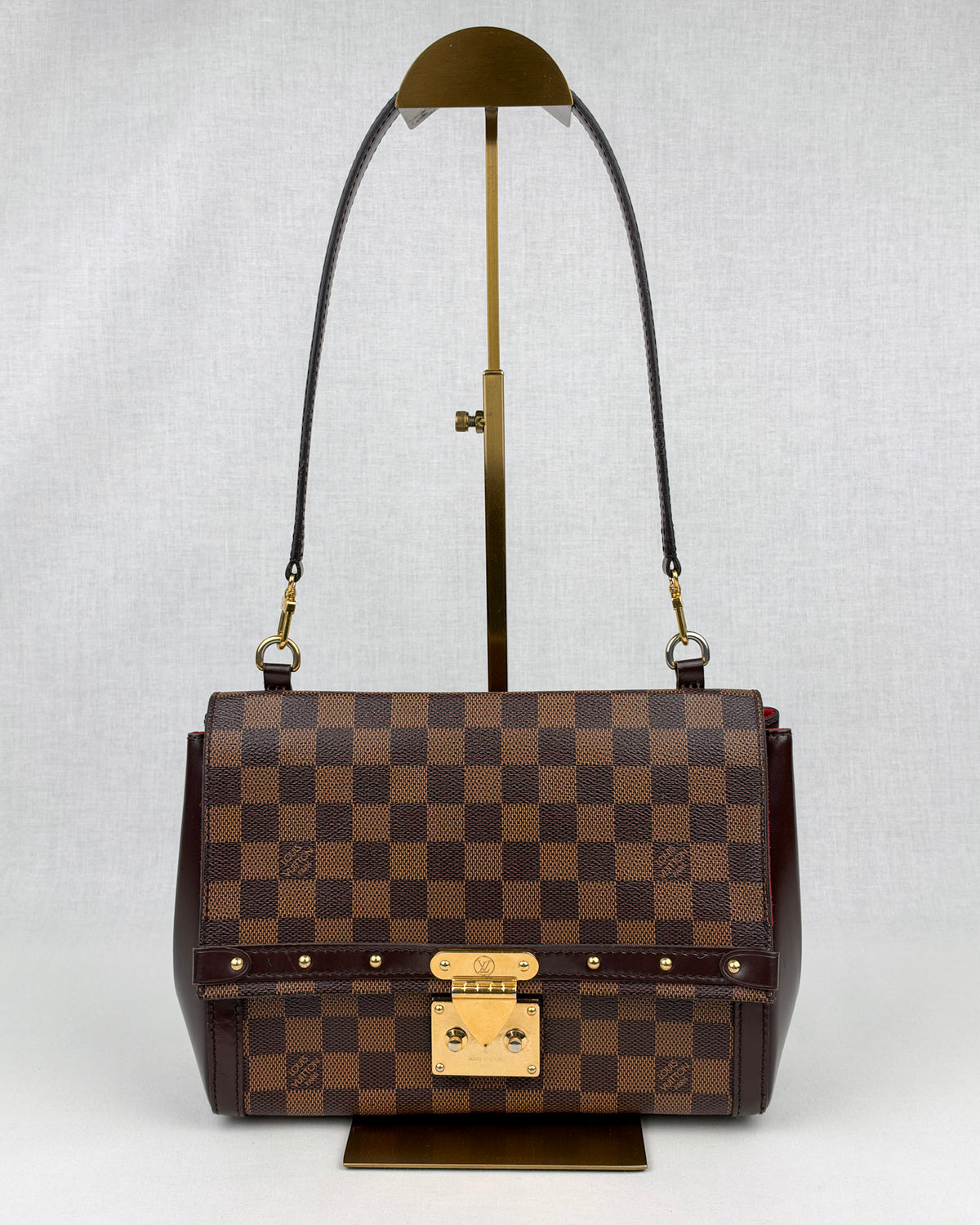 Louis Vuitton Venice PM Damier Ebene Canvas Handbag