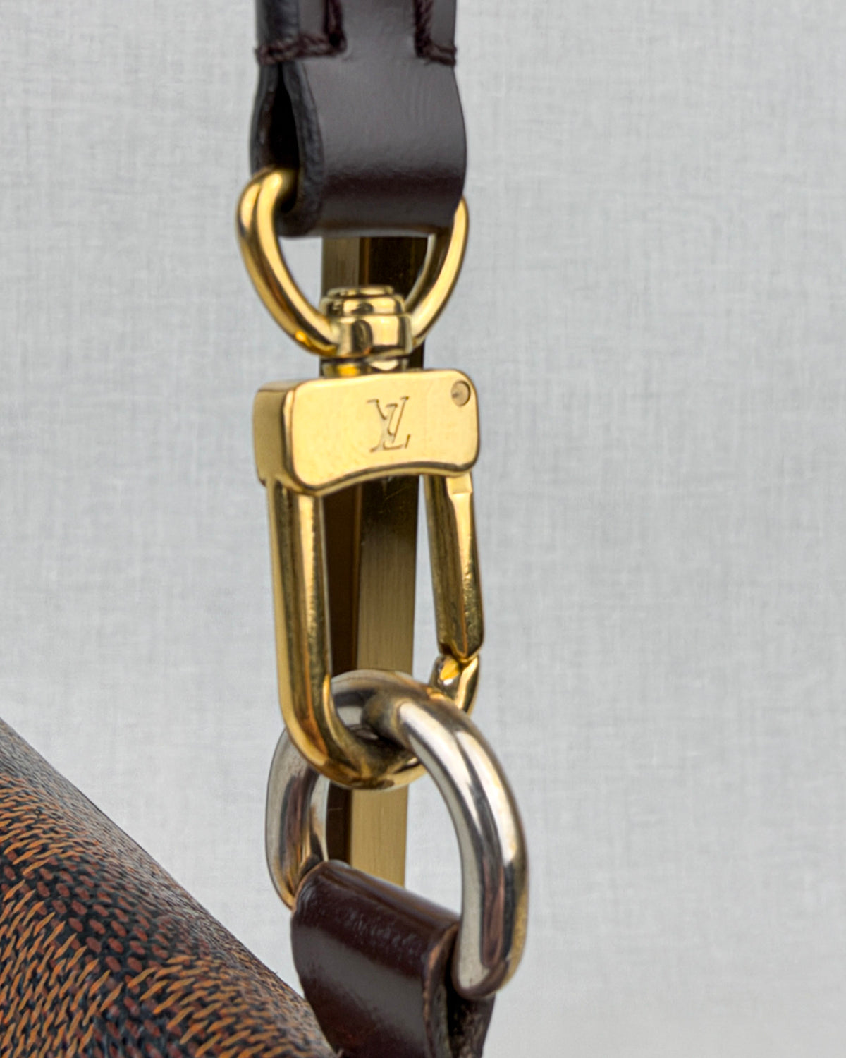 Louis Vuitton Venice PM Damier Ebene Canvas Handbag