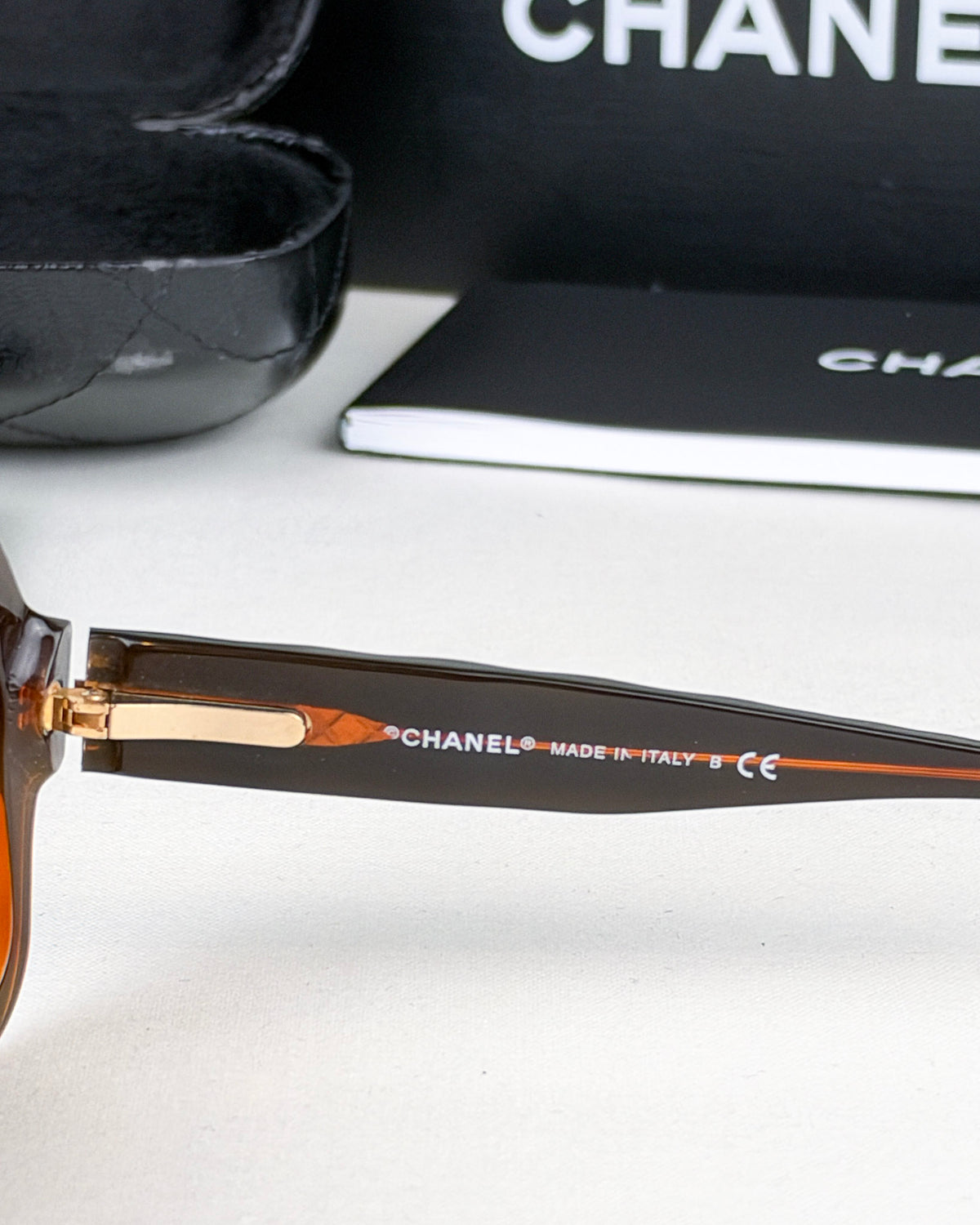 Chanel 5124-A Brown Matelasse Sunglasses