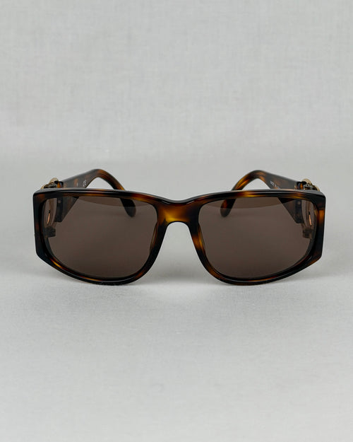 Chanel CC Tortoiseshell Sunglasses – Brown
