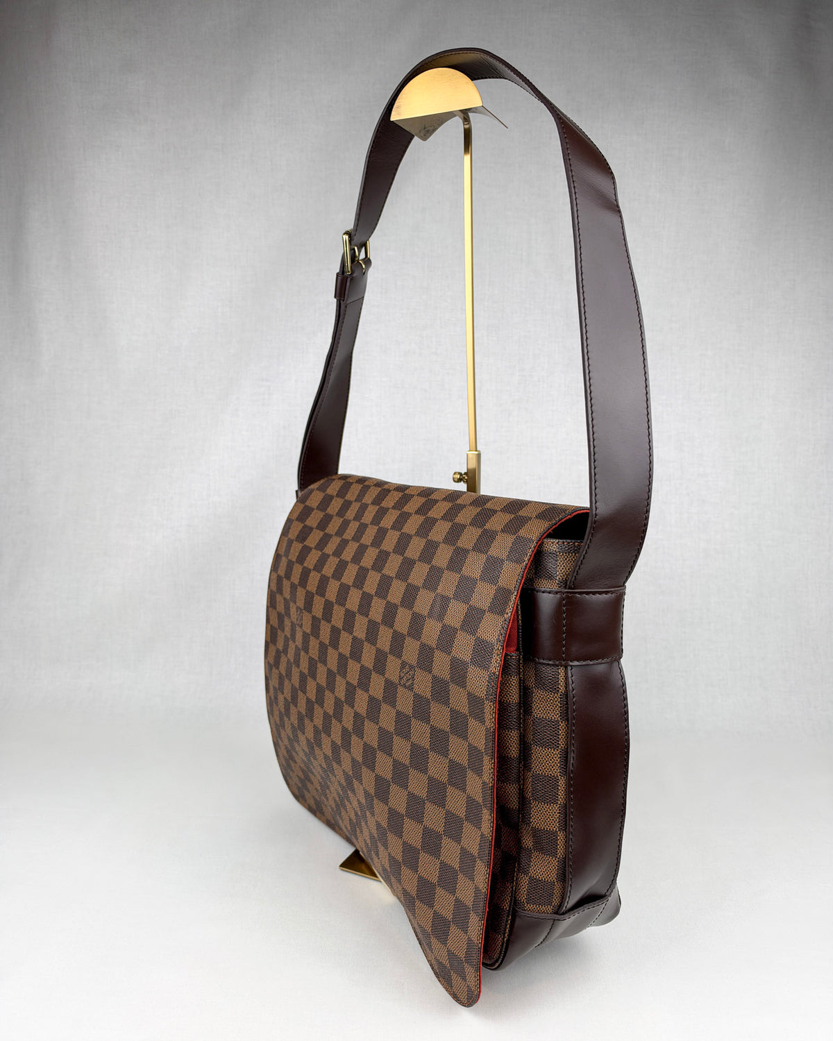 Louis Vuitton Bastille Damier Ebene Canvas Messenger Bag
