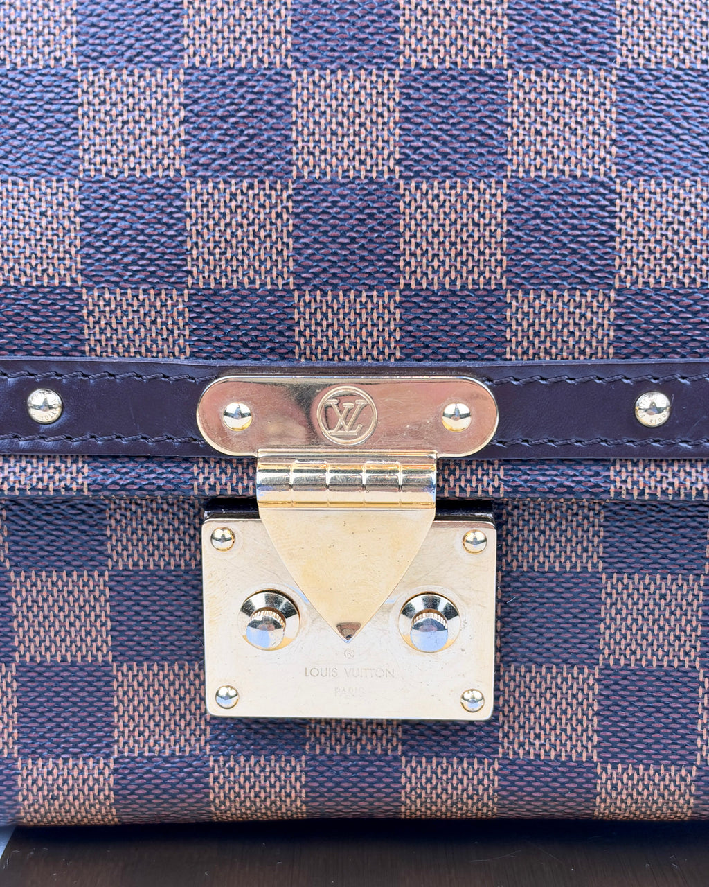 Louis Vuitton Venice PM Damier Ebene Canvas Handbag