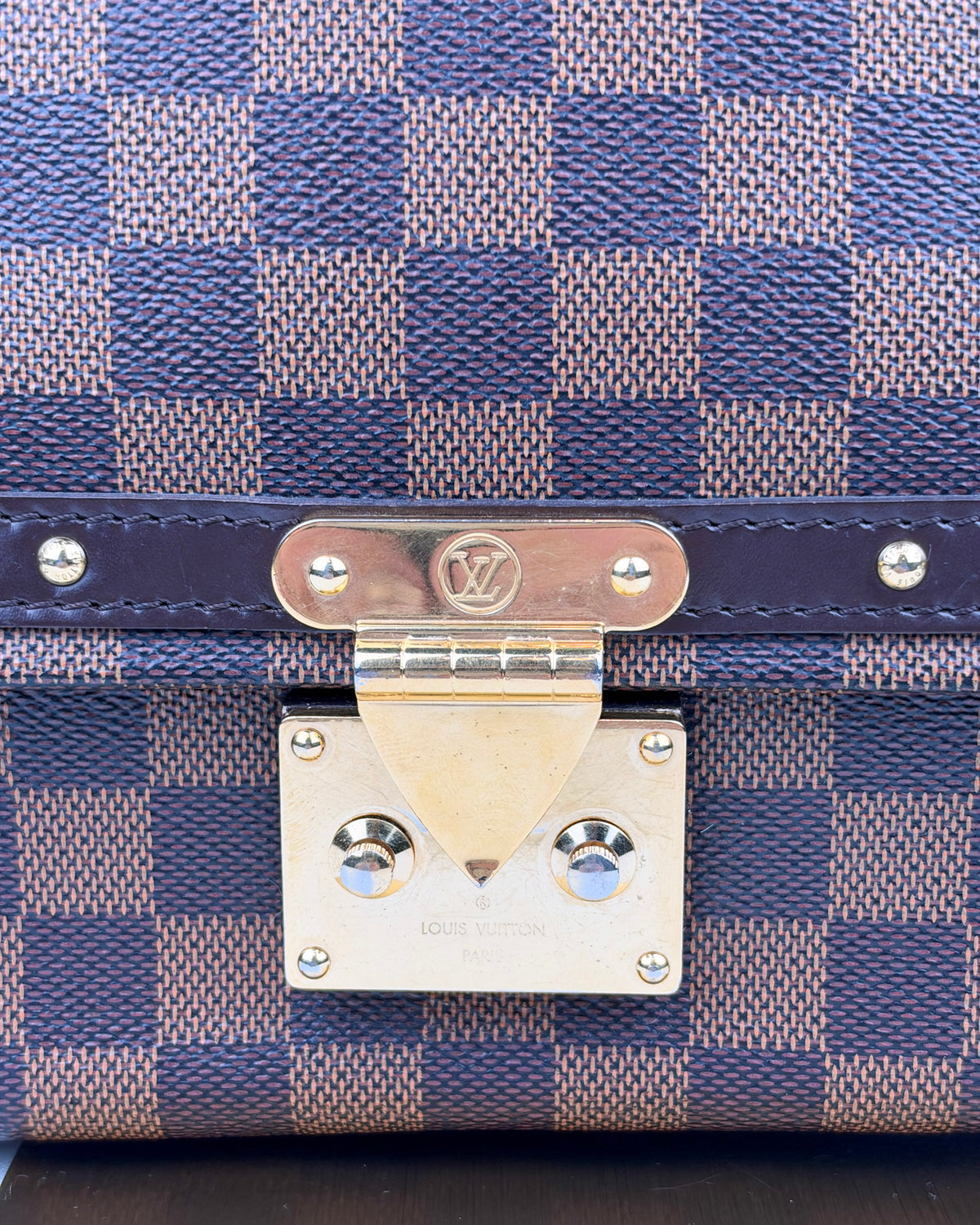 Louis Vuitton Venice PM Damier Ebene Canvas Handbag