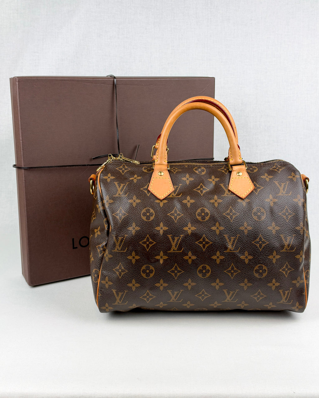 Louis Vuitton Speedy Bandoulière 30 Monogram Canvas Handbag