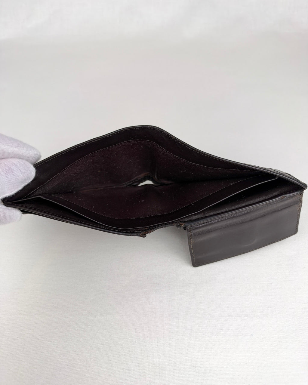 Bottega Veneta Intrecciato Bifold Black Leather Wallet