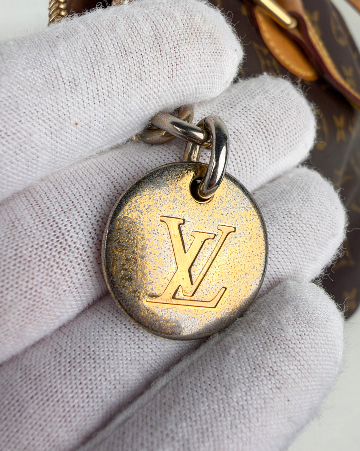 Louis Vuitton Palermo PM Monogram Canvas Shoulder Bag