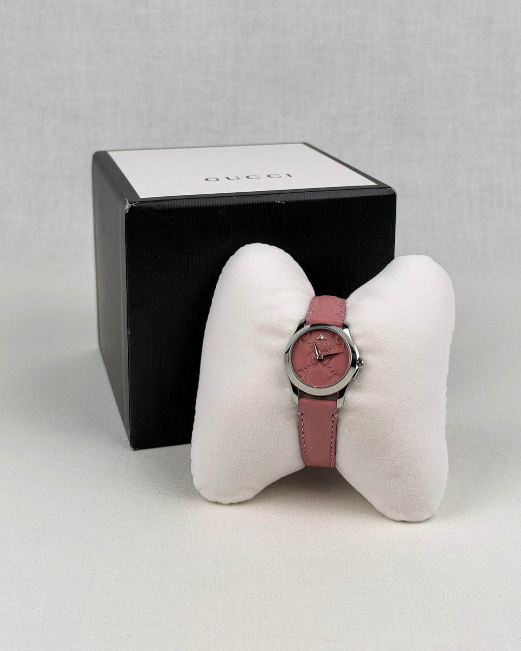 Gucci G-Timeless YA126578 Quartz Watch – Pink Dial