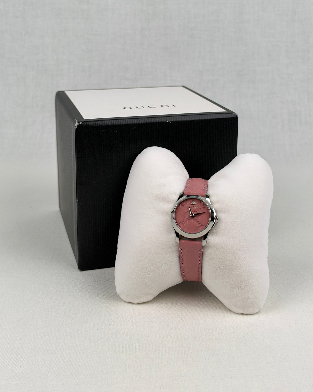 Gucci G-Timeless YA126578 Quartz Watch – Pink Dial