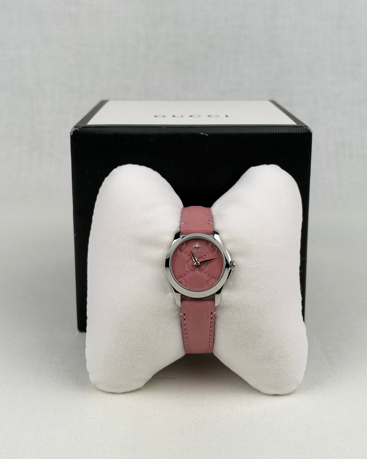 Gucci G-Timeless YA126578 Quartz Watch – Pink Dial