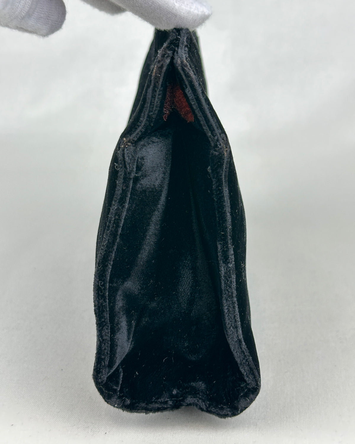 Prada Velluto Velvet Cosmetic Pouch – Black