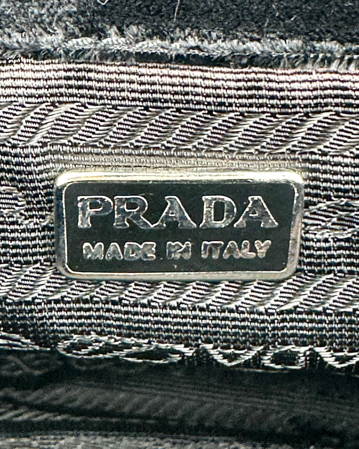 Prada Velluto Velvet Cosmetic Pouch – Black