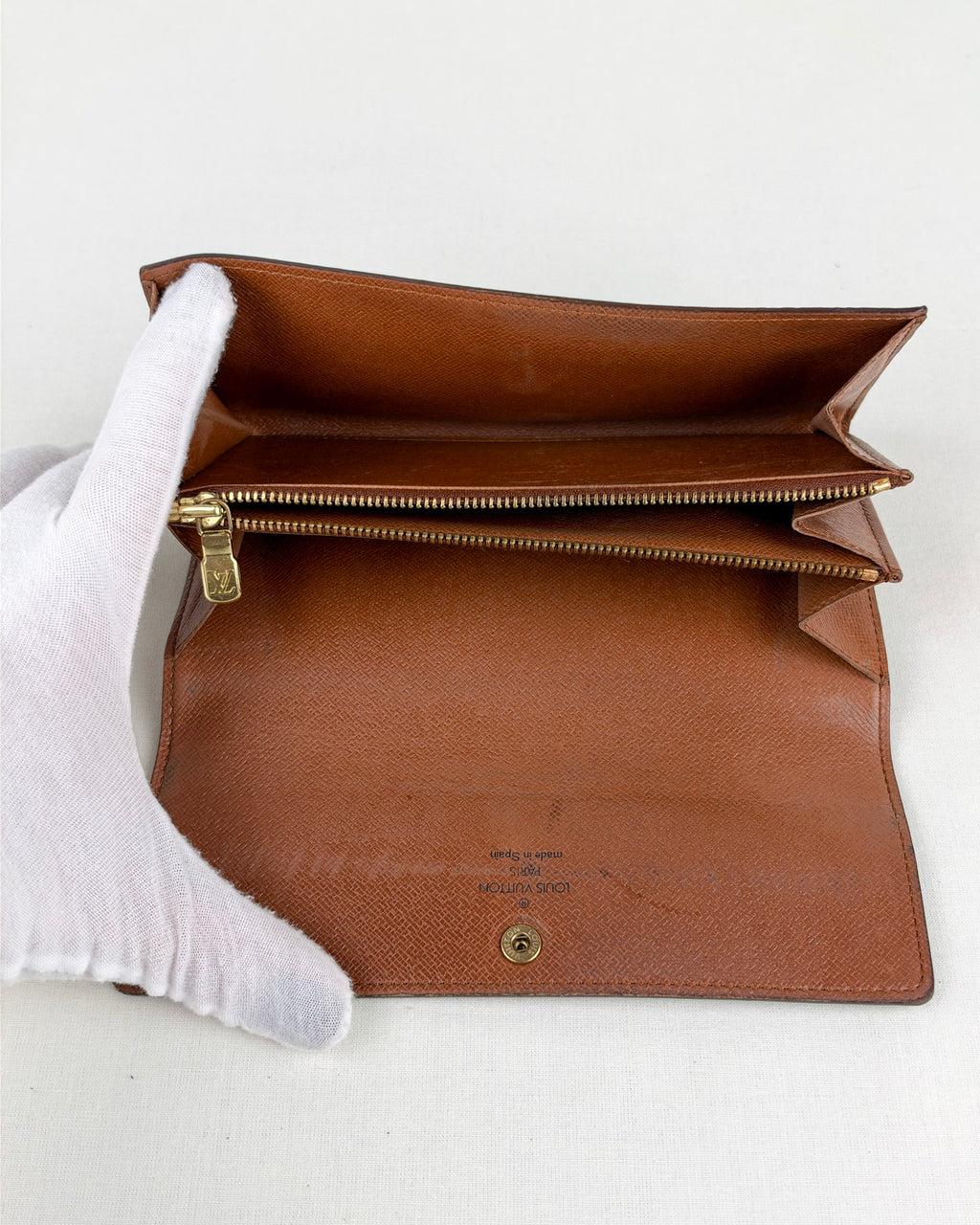Louis Vuitton Porte-Monnaie Crédit Monogram Canvas Wallet