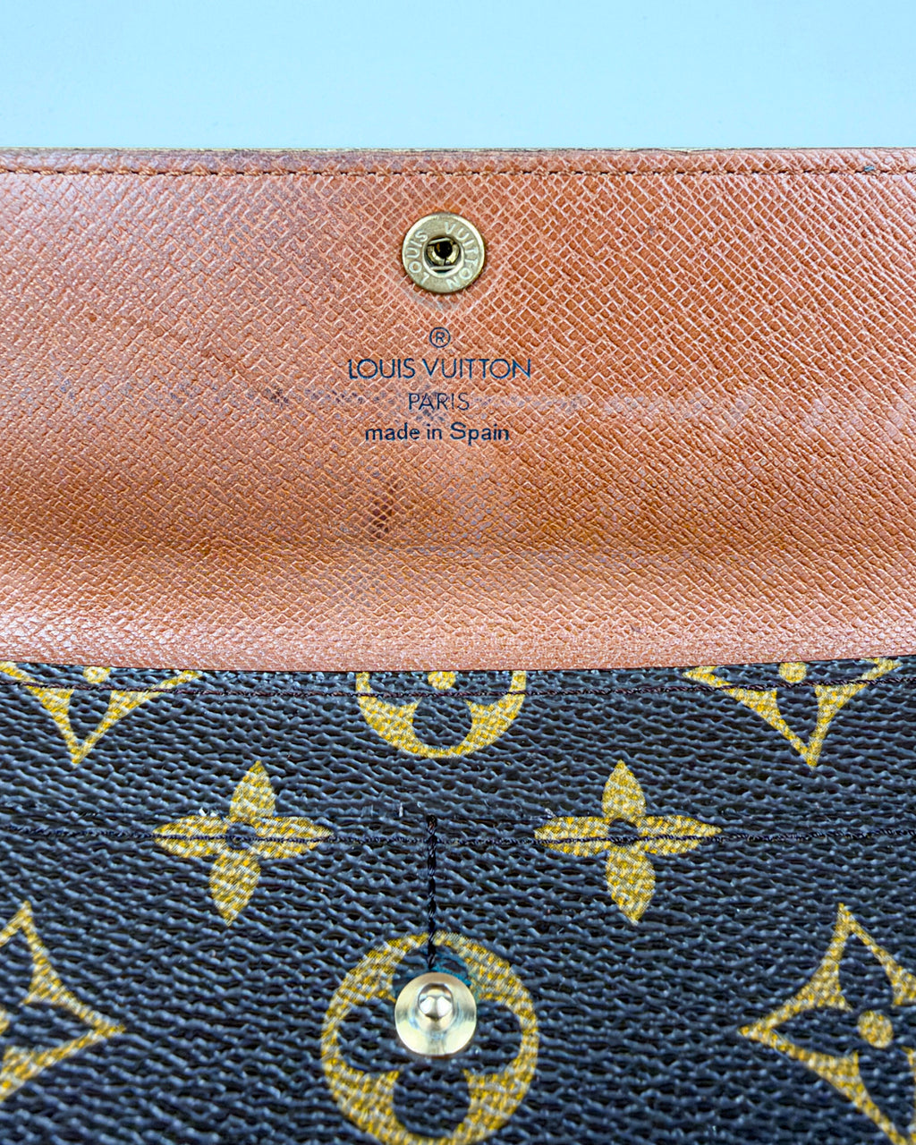 Louis Vuitton Porte-Monnaie Crédit Monogram Canvas Wallet
